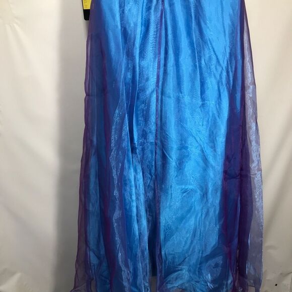 Joli Prom Turquoise Sequin Ball Gown Formal Dress Women’s Size 4 - Picture 8 of 10